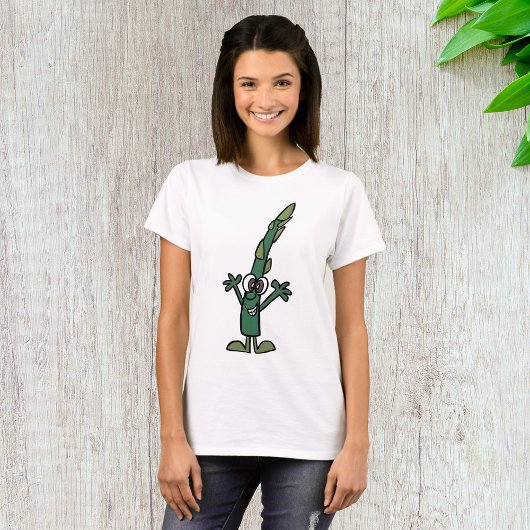 Funny Asparagus Womens T-Shirt