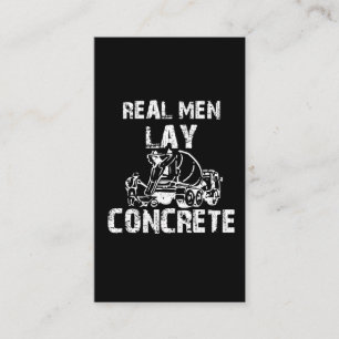 Funny Asphalt Road Worker Cementage Pavers Visitekaartje