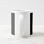 Funny Astronaut Cat Mug: Lost in Space Grote Koffiekop (Achterkant)