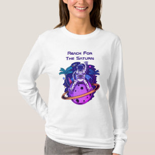 Funny Astronaut op zaterdag T-shirt