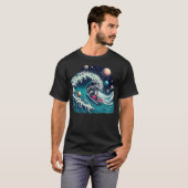 Funny Astronaut T-shirt (Voorkant volledig)