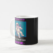 Funny Astronaut verliest in ruimte... ik ben prima Koffiemok (Voorkant links)