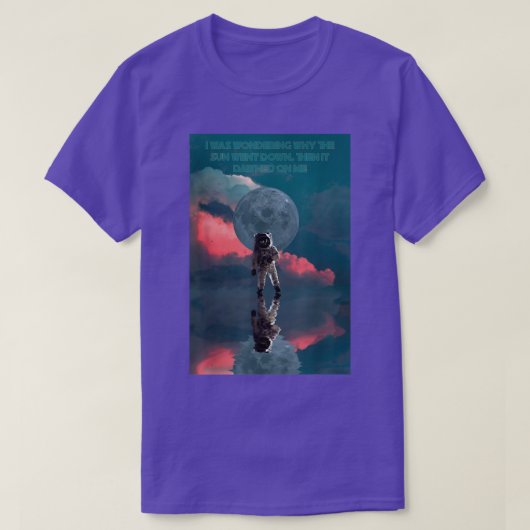 Funny Astronomy-grap T-shirt (Design voorkant)