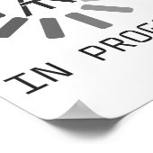 Funny At (appalachian Trail) In Progress  Poster (Hoek)