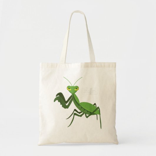 Funny Atheis Praying Mantis Bug Religies Tote Bag (Voorkant)