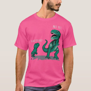 Funny Atheist Gift Dad doet God bestaat Dinosaurië T-shirt