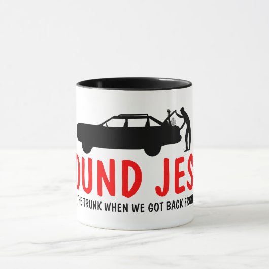 Funny atheist, ik heb Jezus gevonden Mok (Midden)