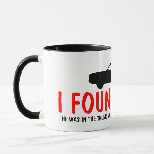 Funny atheist, ik heb Jezus gevonden Mok (Links)