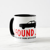 Funny atheist, ik heb Jezus gevonden Mok (Voorkant links)