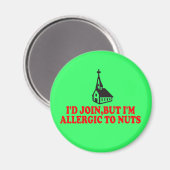 Funny atheist magneet (Voorkant / Achterkant)