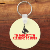 Funny atheist sleutelhanger (Voorkant)