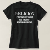 Funny Atheist T-shirt (Design voorkant)