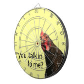 Funny Attitude Chicken Dartbord (Voorkant Rechts)