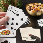 Funny Attitude Chicken Speelkaarten (Insitu)