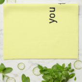 Funny Attitude Chicken Theedoek (Gevouwen)