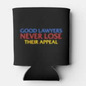 Funny Attorney Good Lawyers verliest nooit beroep Blikjeskoeler (Achterkant)