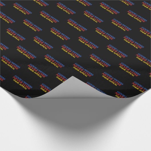 Funny Attorney Good Lawyers verliest nooit beroep Cadeaupapier (Hoek)