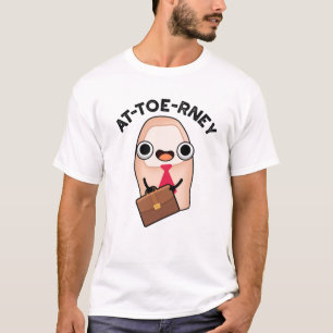 Funny Attorney Toe Pun T-shirt