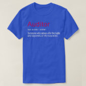 Funny Auditor Job Definition Gift for Men'amp Wome T-shirt (Design voorkant)