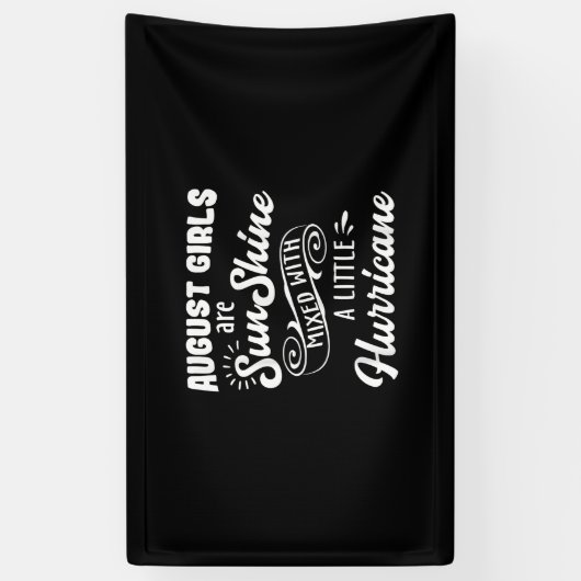 Funny August Birthday Shirten Gifts Spandoek (Verticaal)