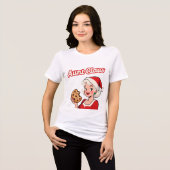Funny Aunt Claus Christmas Shirt – Official Cookie (Voorkant volledig)