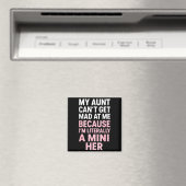 Funny Aunt Niece Mini Her Matching Family Quote  Magneet (Insitu (Vaatwasser))