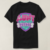 Funny Aunt Patrol - Dog Mom, Dad For Men Women   T-shirt (Design voorkant)