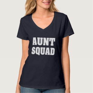 Funny Aunt Squad damesshirt T-shirt