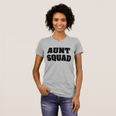 Funny Aunt Squad damesshirt T-shirt (Voorkant volledig)