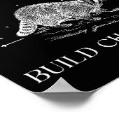 Funny Auntie Feral Aunts Build Character Raccoon L Poster (Hoek)