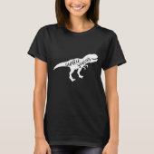 Funny Auntie Saurus tante Dinosaur T-shirt (Voorkant)