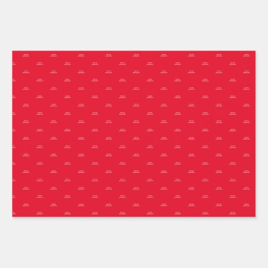 Funny Aussie Rudolf Xmas verpakking voor 3 vellen (Voorkant 3)