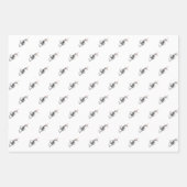 Funny Aussie Rudolf Xmas verpakking voor 3 vellen (Voorkant 2)