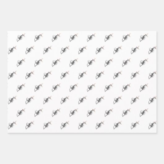 Funny Aussie Rudolf Xmas verpakking voor 3 vellen (Voorkant 2)