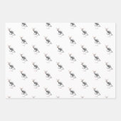 Funny Aussie Rudolf Xmas verpakking voor 3 vellen (Voorkant)