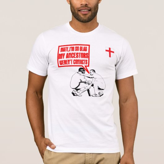 Funny Aussie veroordeelt cricket T-shirt (Voorkant)
