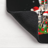 Funny Australian Cattle Dog Dog Christmas Tree - B Muismat (Hoek)