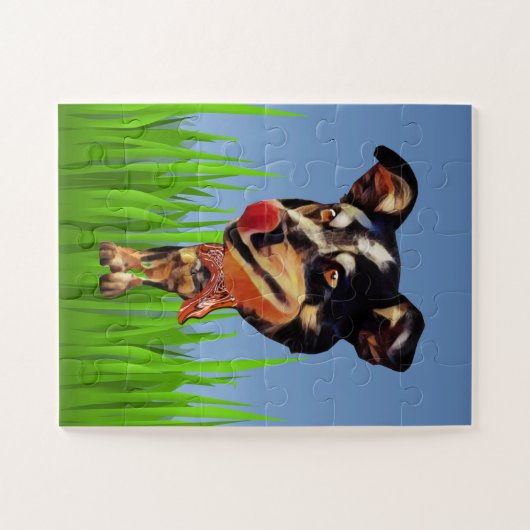 Funny Australian Cattle Dog Kinder 30 pc Puzzle Legpuzzel (Horizontaal)