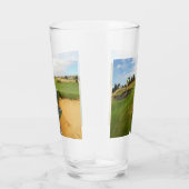 Funny Australian Golf Design, Beer Glass Glas (Rechts)