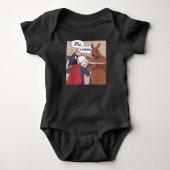 Funny Australian Halloween | Kangaroo-ontwerp Romper (Voorkant)