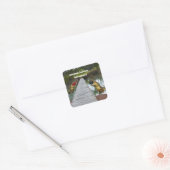 Funny Australian Lawn Bowls Design, Stickers (Envelop)