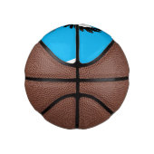 Funny Australian magpie cartoon illustratie Basketbal (Rechts)