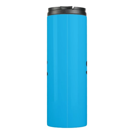 Funny Australian magpie cartoon illustratie Thermosbeker (Achterkant)