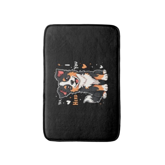 Funny Australian Shepherd Mam Gifts Aussie Ja I H Badmat (Voorkant Verticaal)