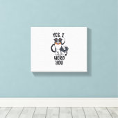 Funny Australian Shepherd Mam Gifts Aussie Ja I H Canvas Afdruk (Insitu (Houten vloer))