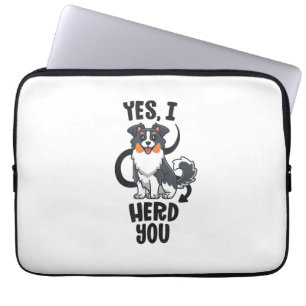 Funny Australian Shepherd Mam Gifts Aussie Ja I H Laptop Sleeve