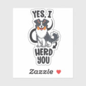 Funny Australian Shepherd Mam Gifts Aussie Ja I H Sticker (Vel)