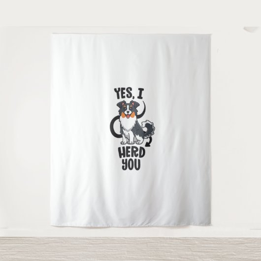 Funny Australian Shepherd Mam Gifts Aussie Ja I H Wandkleed (Voorkant)
