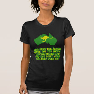 Funny Australian slang T-shirt