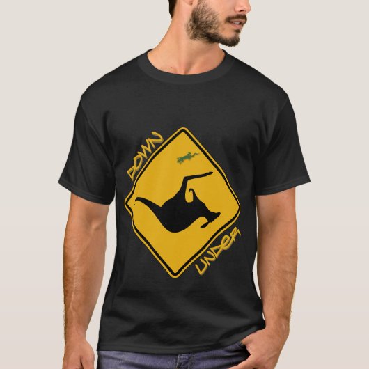 Funny Australian Thmed T-Shirt (Voorkant)